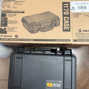 Pelican Black 1170 Camera Protective Case